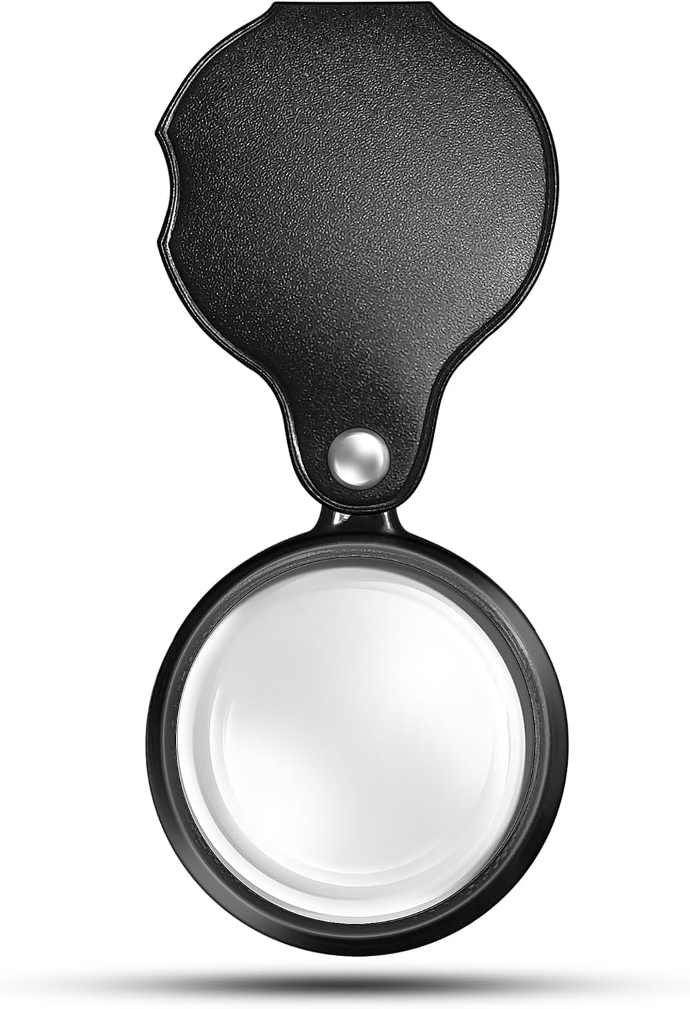 Hestya 10X Mini Magnifying Glass Folding Pocket Magnifier