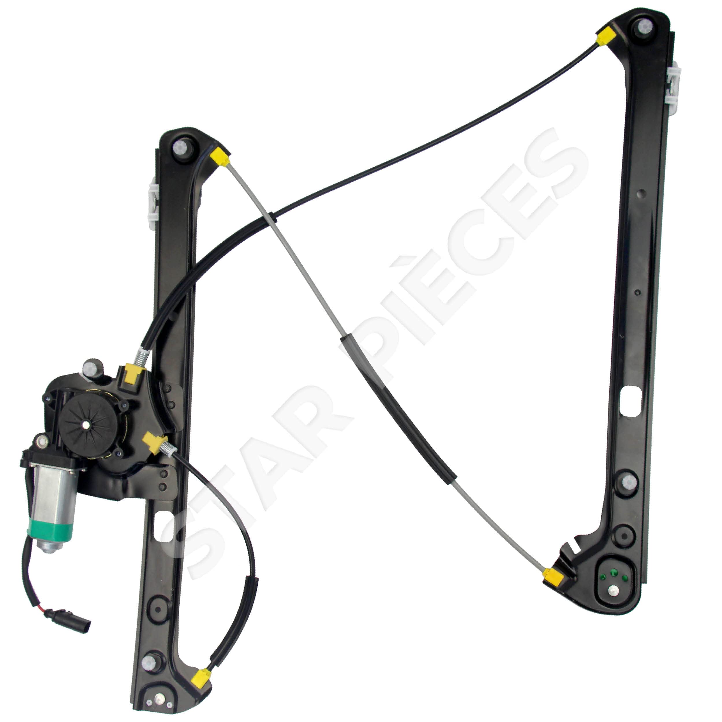 STARKIT PERFORMANCE Elevalunas compatible para BMW X5 E53 (2000-2006) CON MOTOR | DELANTERO DERECHO (pasajero) 51338254912, 67628381020