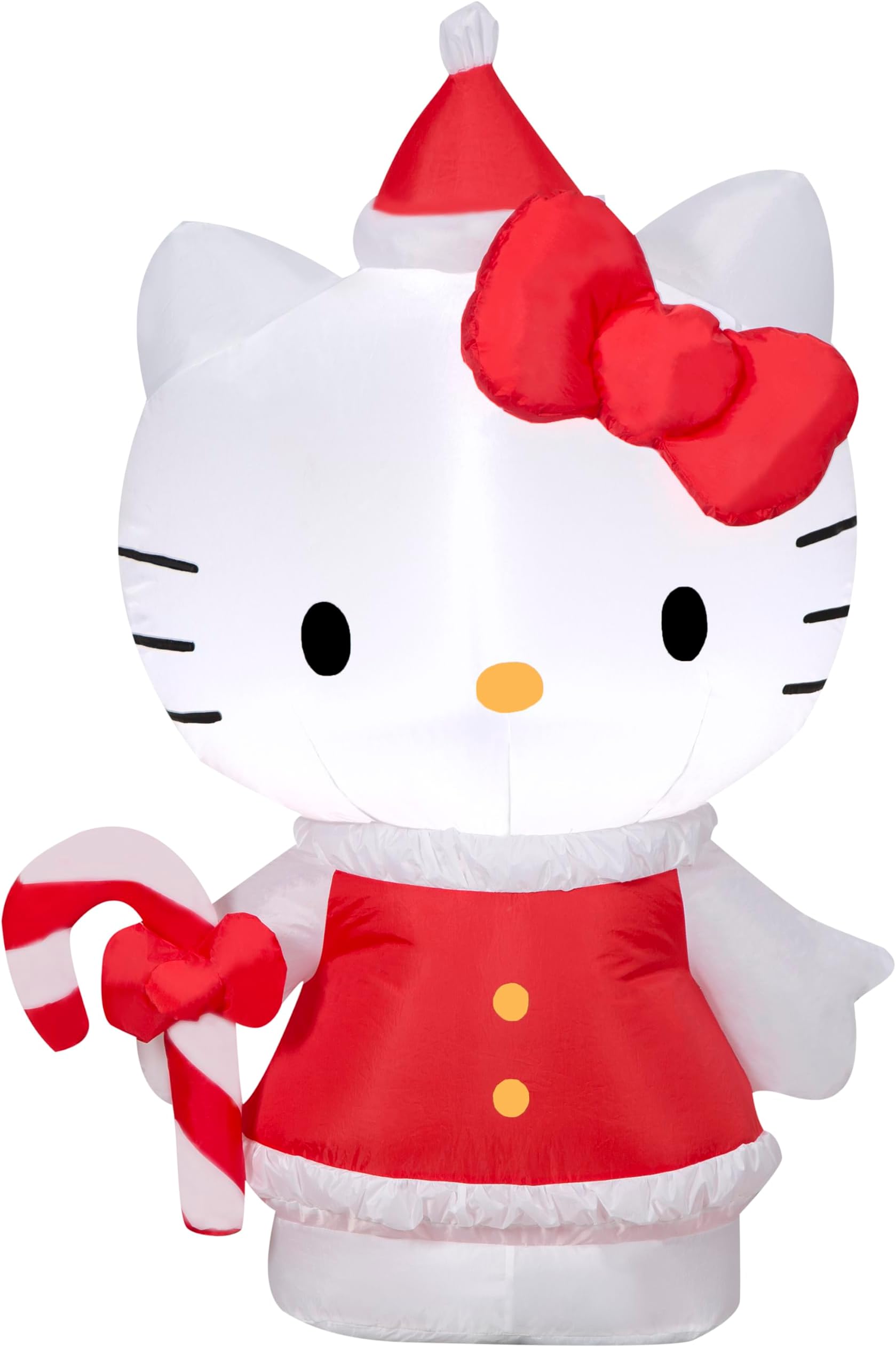 Amazon.com: Halloween Hello Kitty Witch 3.5ft Yard Inflatable ...