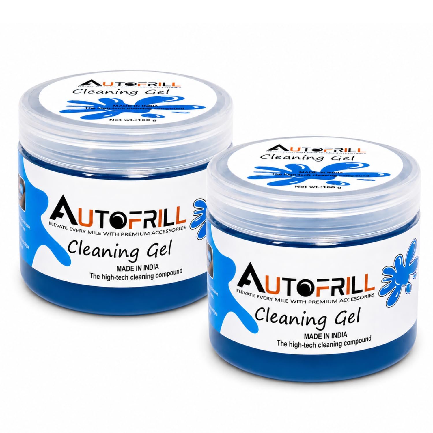 AUTOFRILL Cleaning Gel for Car AC Vent Interior Dust Keyboard Cleaner Super Universal Car Interior, Keyboard, PC, Laptop, Electronic Gadget Cleaning Kit Car Cleaning Gel (Blue - 160 gm) (Pack of 2)-image-10