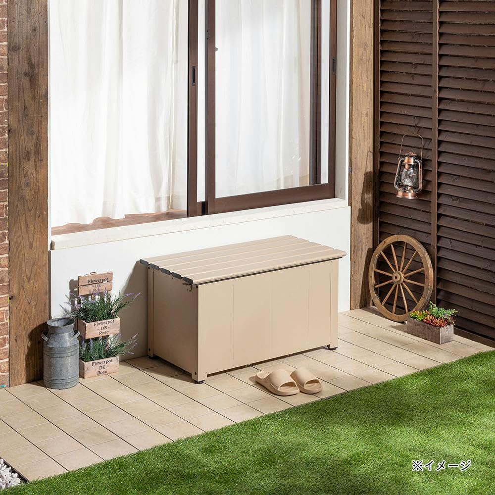 Amazon.co.jp: カインズ(CAINZ) ベンチストッカー 静かに開閉できる