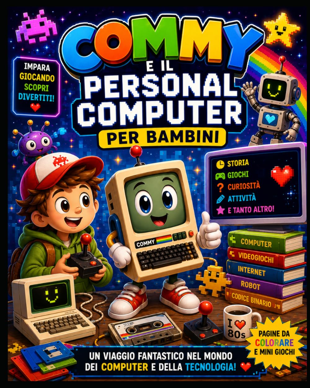 COMMY E IL MAGICO MONDO DEI COMPUTER: Un viaggio divertente nell’informatica per bambini curiosi
