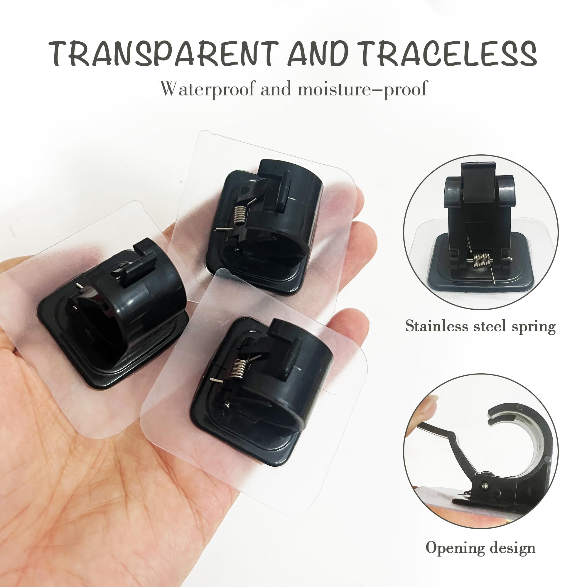 ABOOFAN 2 Pièces Support De Tringle à Rideau Supports De