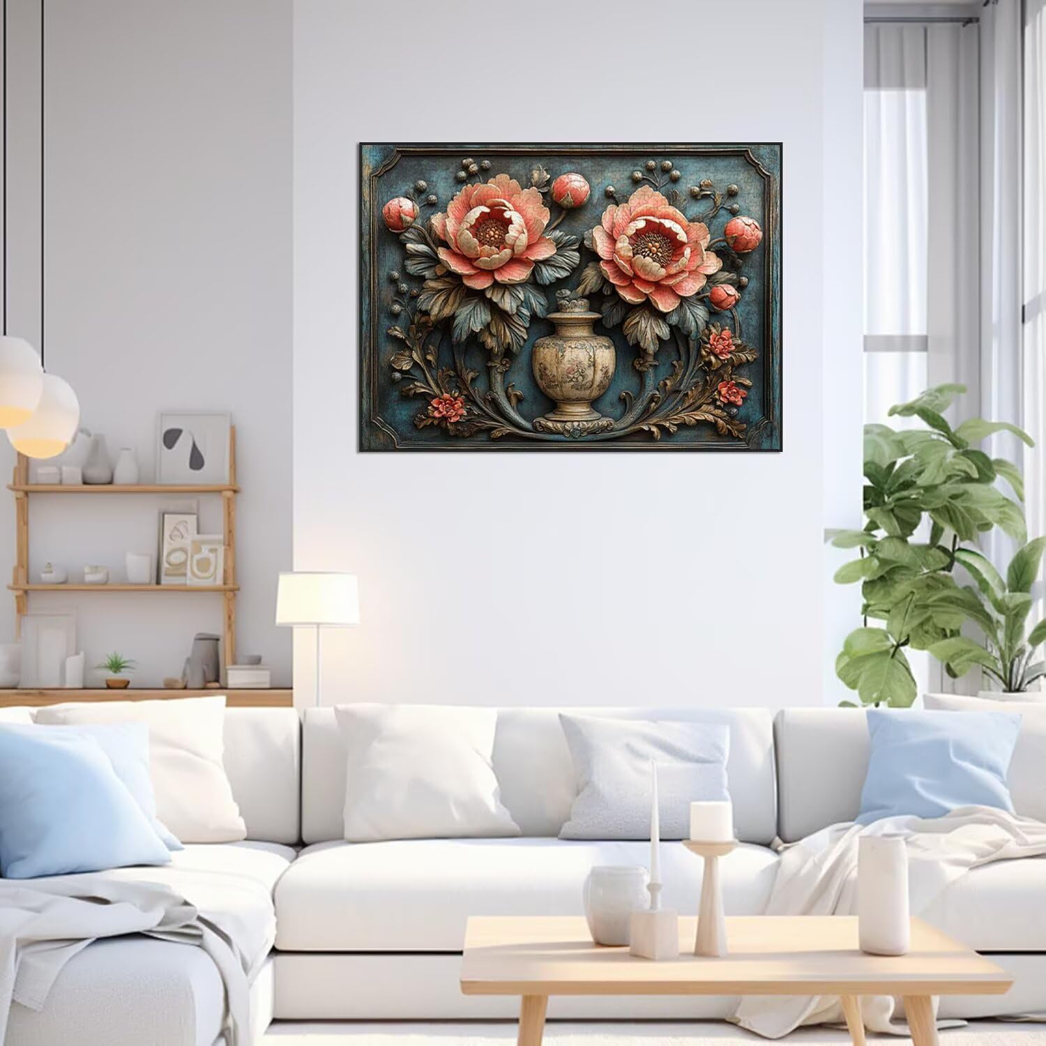 Puzzle 6000 Pezzi astratto Puzzle Classici per Gioco Familiare, n-39 | Impossibile Puzzles, Intrattenimento Creativo, Rilassamento e Intelligence, Regalo per Amore e Amico, Decorazioni Casa, Fiori