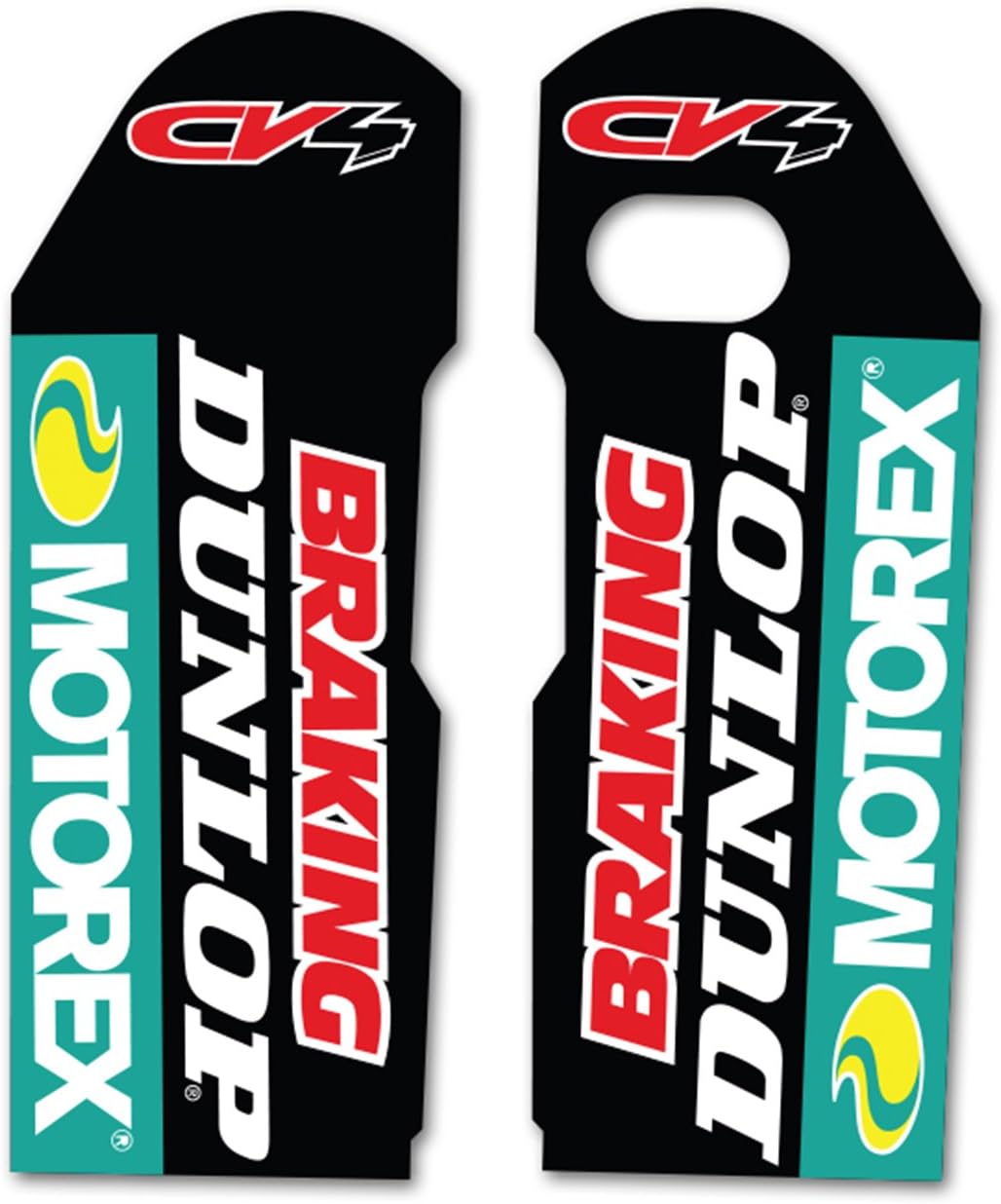Enjoy MFG Graphics - Compatible Fit for 2006-2007 KTM EXC Team JDR/JSTAR Fork Guard Decal Stickers