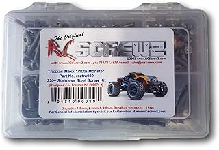 RCScrewZ Stainless Steel Screw Kit tra089 Compatible with Traxxas Maxx 1/10th Monster 89076-4