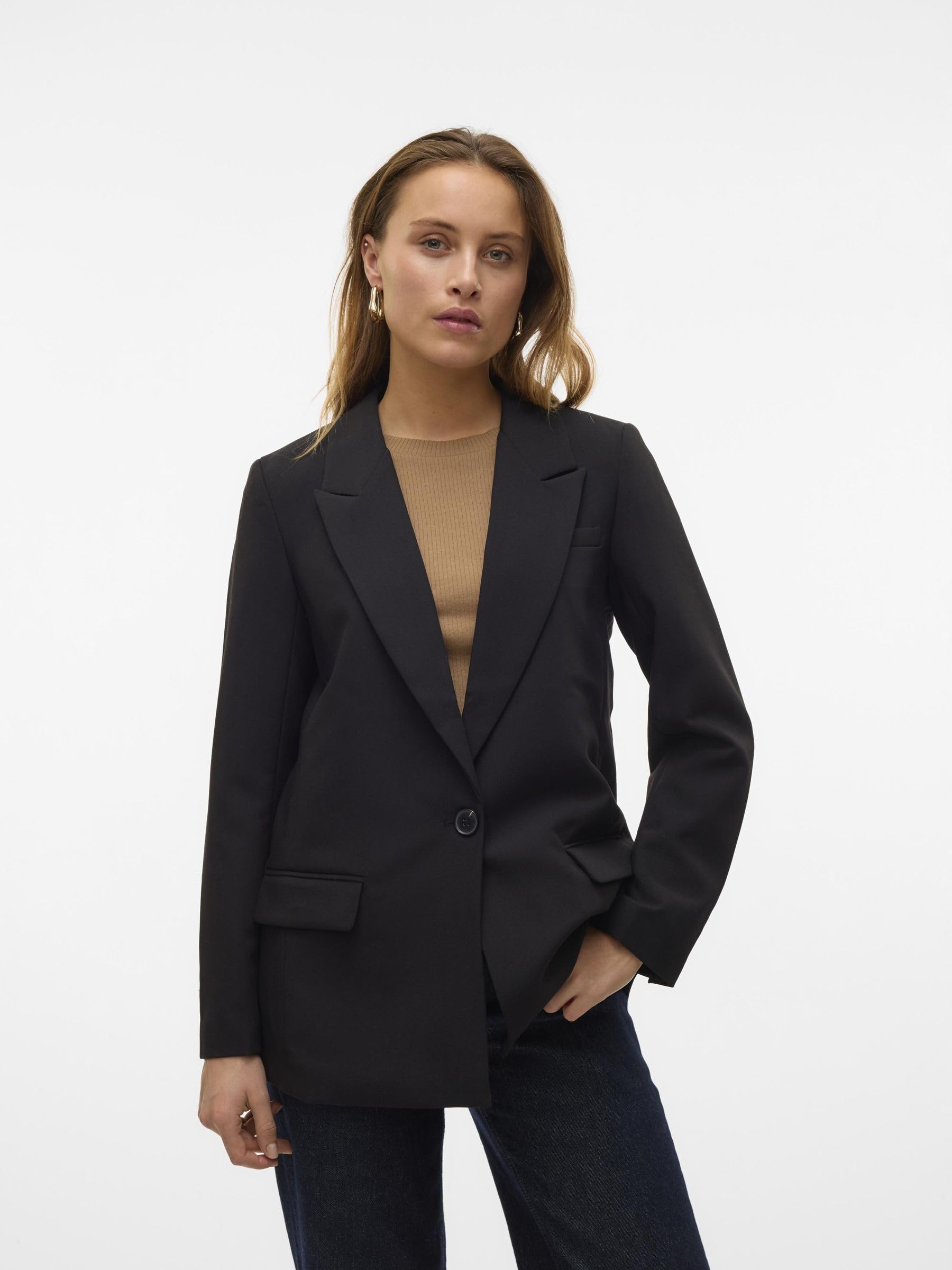 VERO MODA Damen Vmclair Ls Regular Noos Blazer