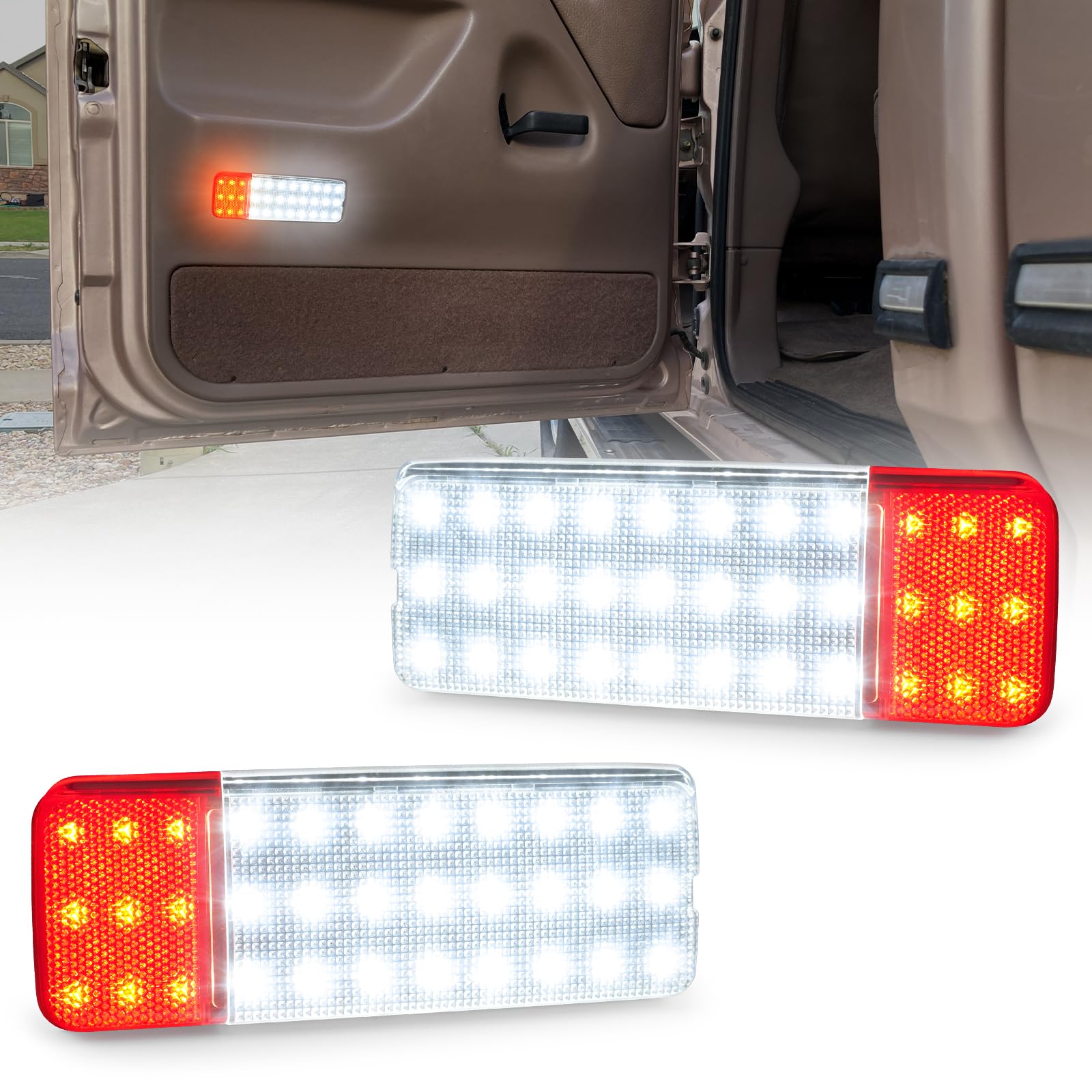 Amazon.com: NEIFILES LED Interior Door Panel Lights Reflector