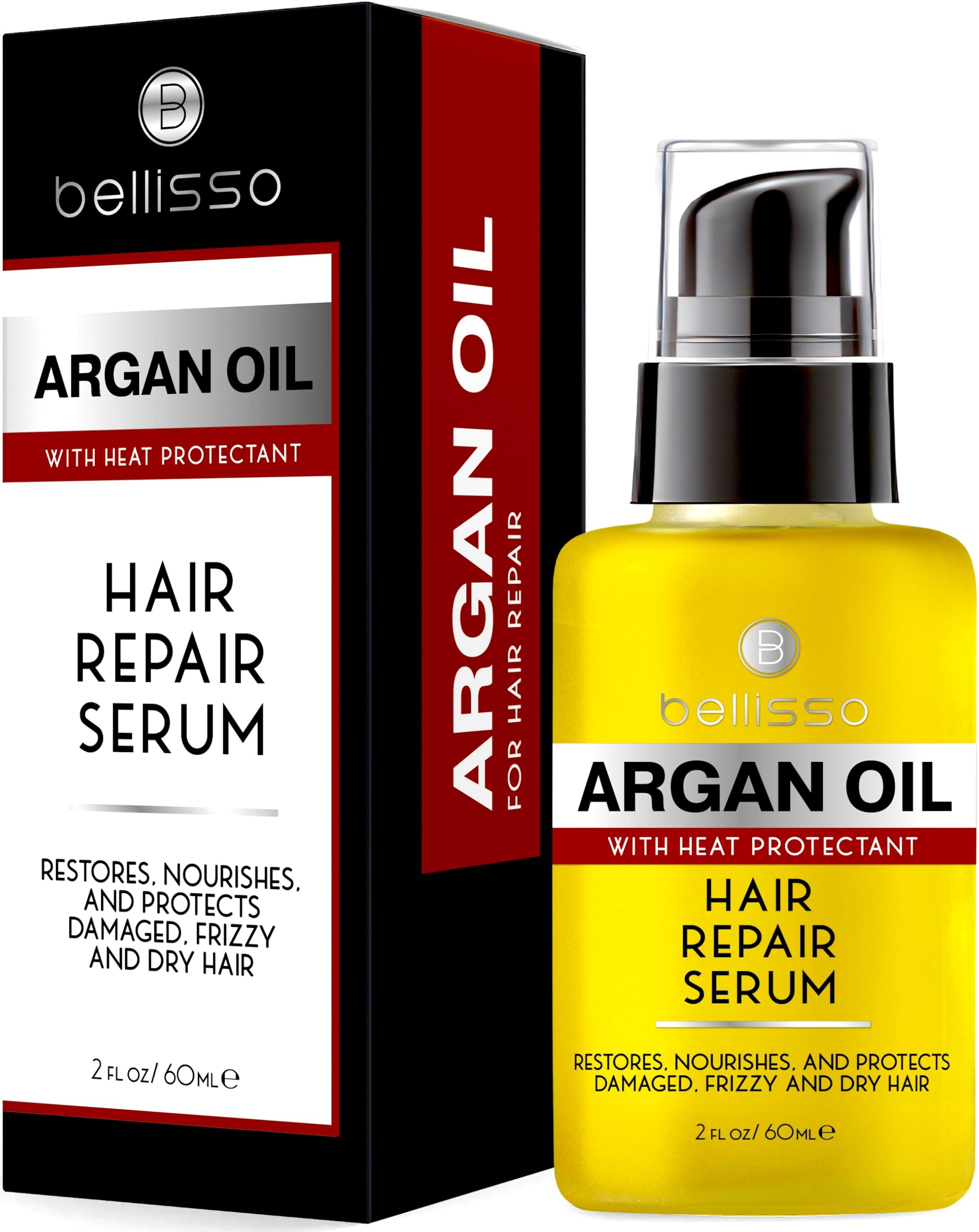 Amazon.com: Moroccan Argan Oil Serum - Frizz Control Hair Care