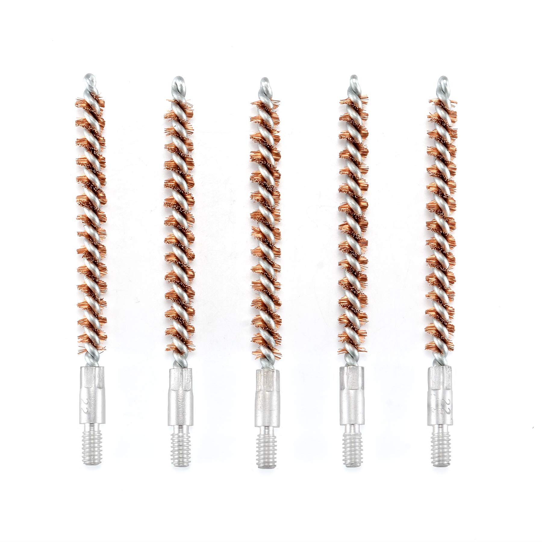 357CAL 22cal Phosphor Bronze Pistol Gun Brush Clean Cleaning Rifle Brush Tool