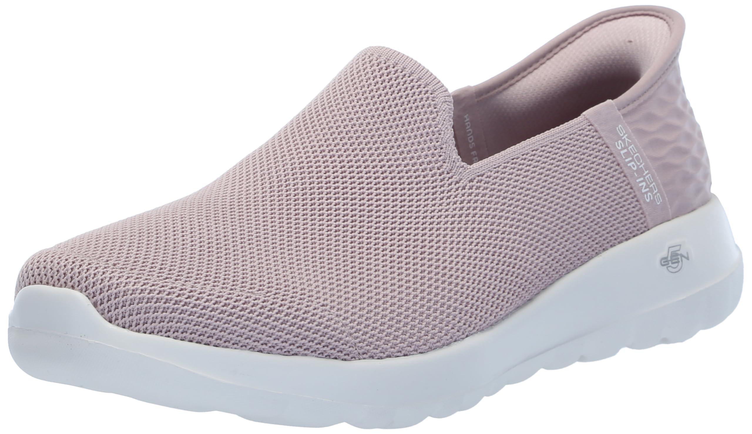 Skechers Women's GO Walk Joy Vela Slip-On, Pink, 4.5