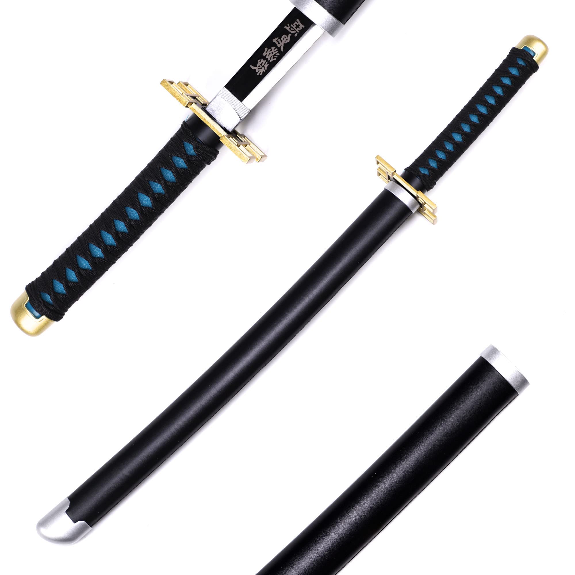 Hejiu Handmade Katana Anime Cosplay Sword, Real Katana Demon Slayer