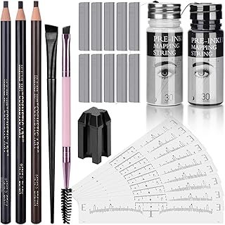 Kit de mapeo de cejas, cuerda de mapeo de cej...