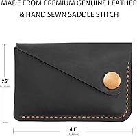 Vista 20 de Leather Card Holder, Credit Card Wallet, Cardholder Wallet, Minimalist Wallet,Christmas Gift