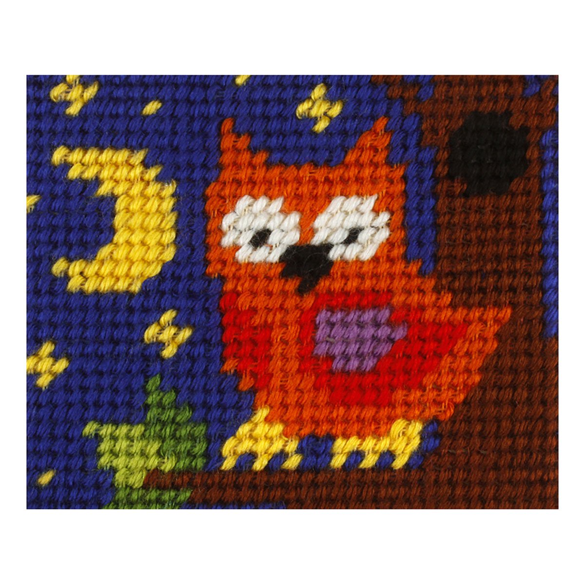 Orchidea My First Embroidery Needlepoint Kit - Owl