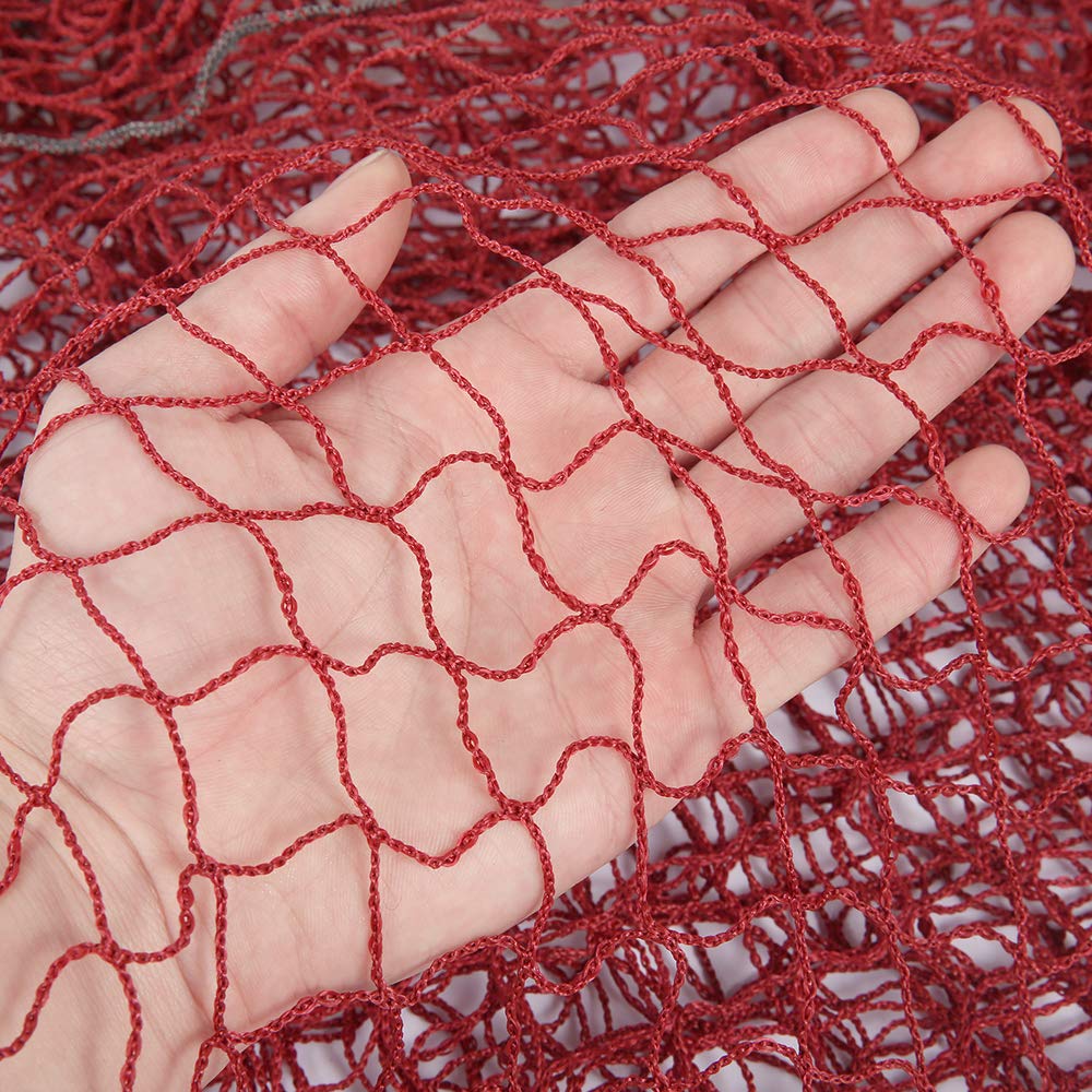 Red de Bádminton Portátil y Voleibol para Deportes de Interior y Playa al Aire Libre - 6,1 x 0,9 m, Plegable, Fácil de Montar y Transportar, Altura Ajustable