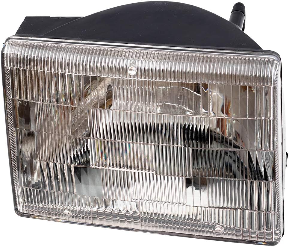 Brock Replacement Set Driver and Passenger Headlights Compatible with 1993-1998 Grand Cherokee 55155127 55155126