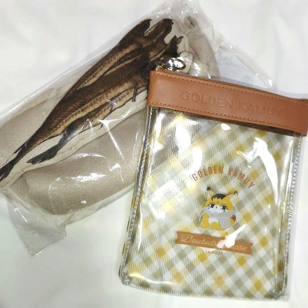 集英社 - ゴールデンカムイどうぶつフォーゼ尾形　棒鱈ポーチ ゴールデンカムイ』尾形の棒鱈ポーチ＜ゴールデンカムイ展