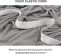 Vista 4 de NICEEC Funda de Sofá Súper Suave de 1 Pieza Gris Claro Funda Deslizable para Sofás Elástica Universal de Spandex Fundas de Sofá para Sala de Estar