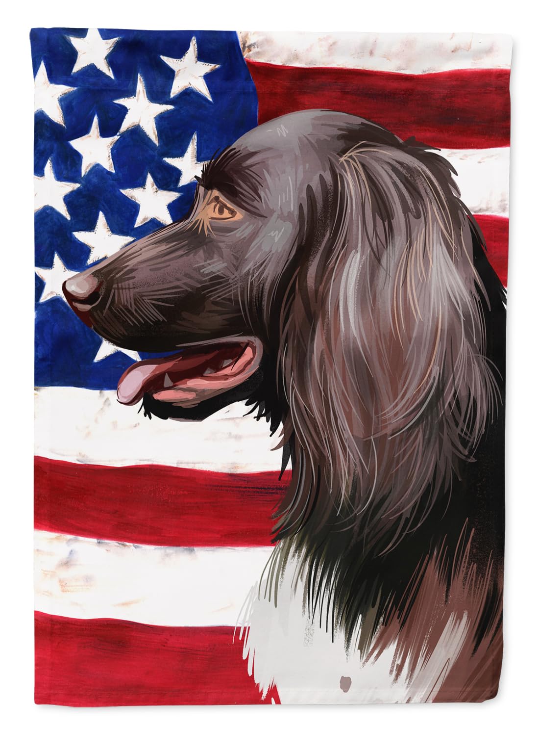 Bandiera Americana Per Cani – Caroline‘s Treasures – Taglia Piccola 27,9x38,1 Cm – Doppia Faccia – Resistente Intemperie
