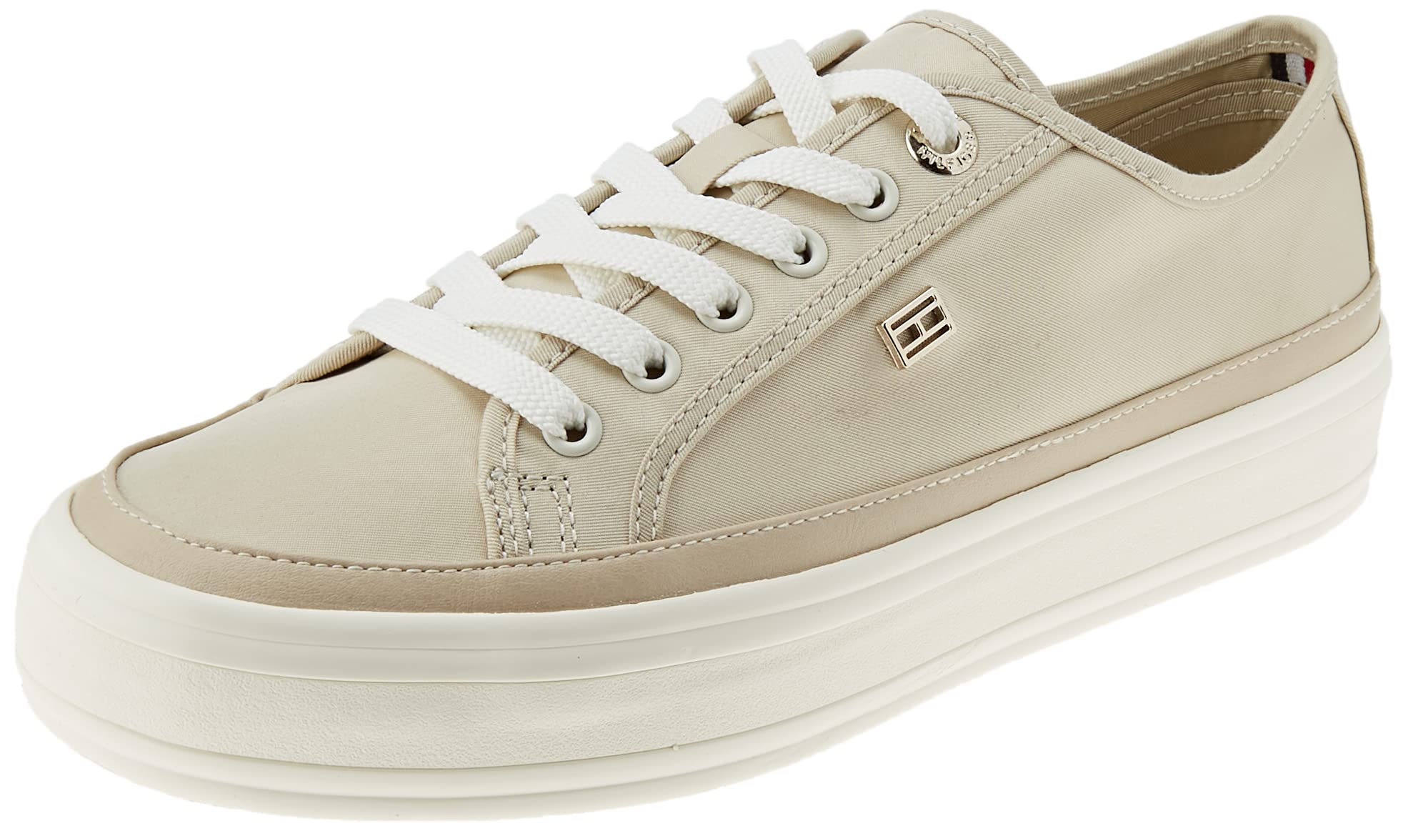 Tommy Hilfiger Essential Vulc Canvas Sneaker Fw0fw07459, Zapatilla Vulcanizada Mujer
