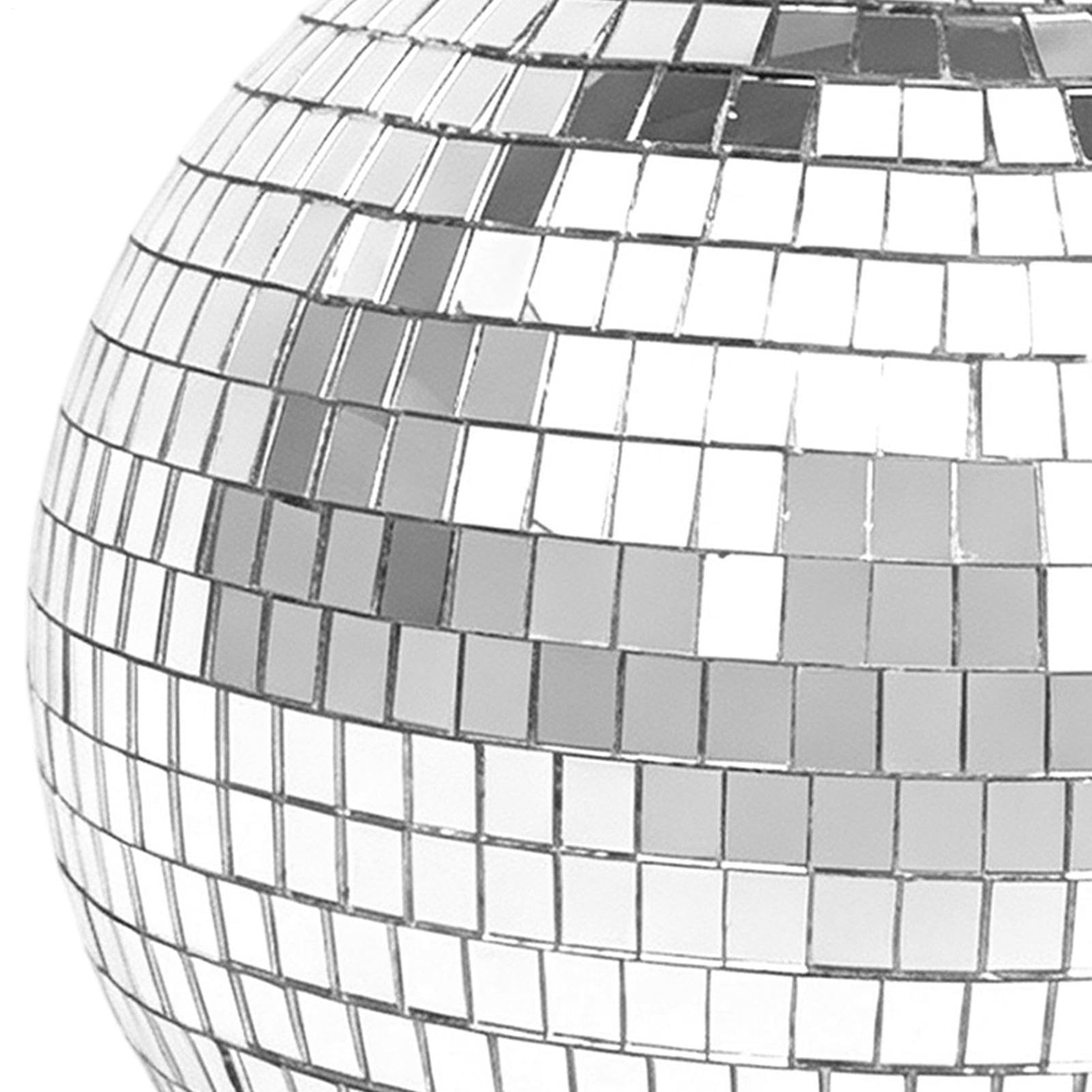Boule disco réfléchissante pour l'extérieur Argenté