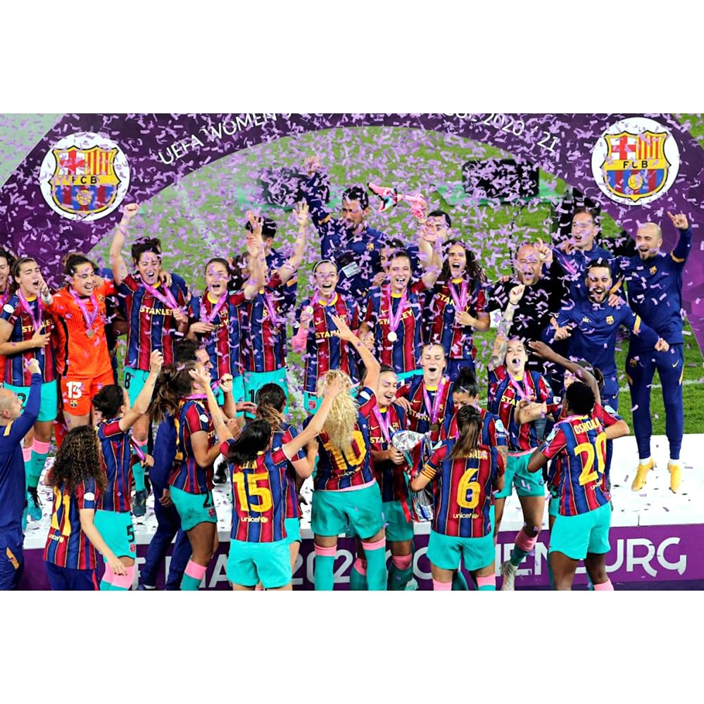 Bufanda, Bandera Gorro Oficiales de Equipos de Fútbol, Equipación Oficial Fútbol, Regalo de Equipo de Equipación (FR/ES, Letras, Talla única, Bufanda, Barcelona)