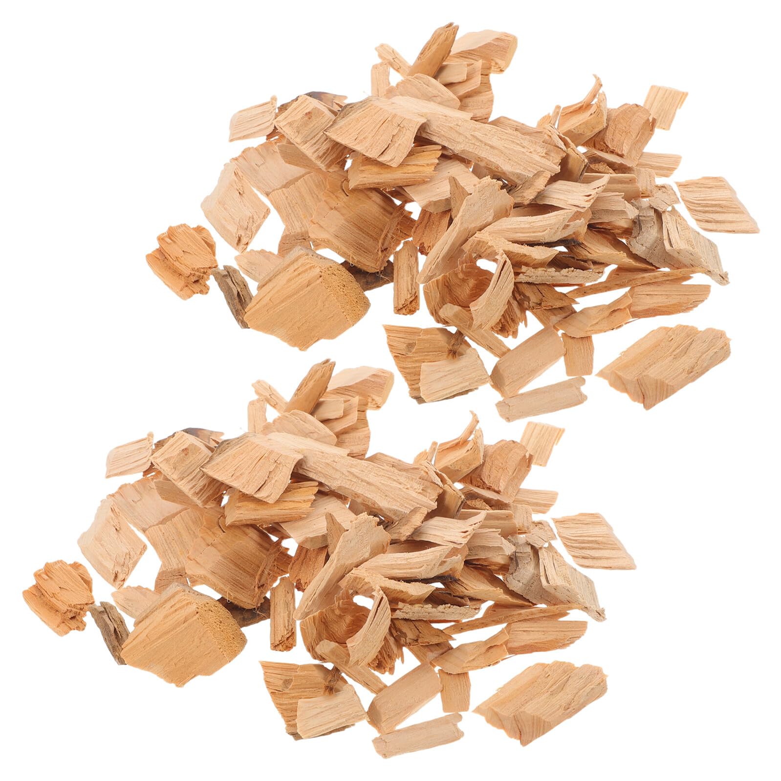 2 Beutel BBQ Zedernholz Räucherchips 3–5cm Natürliche Grillchips zum Räuchern von Fleisch Würstchen und Cocktails für Grillabende im Freien