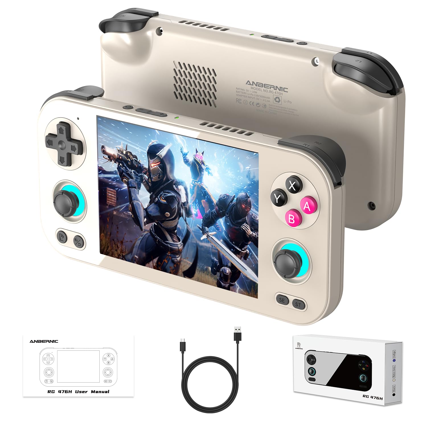 Amazon.com: Anbernic RG 476H Retro Handheld Game Console RG 476H
