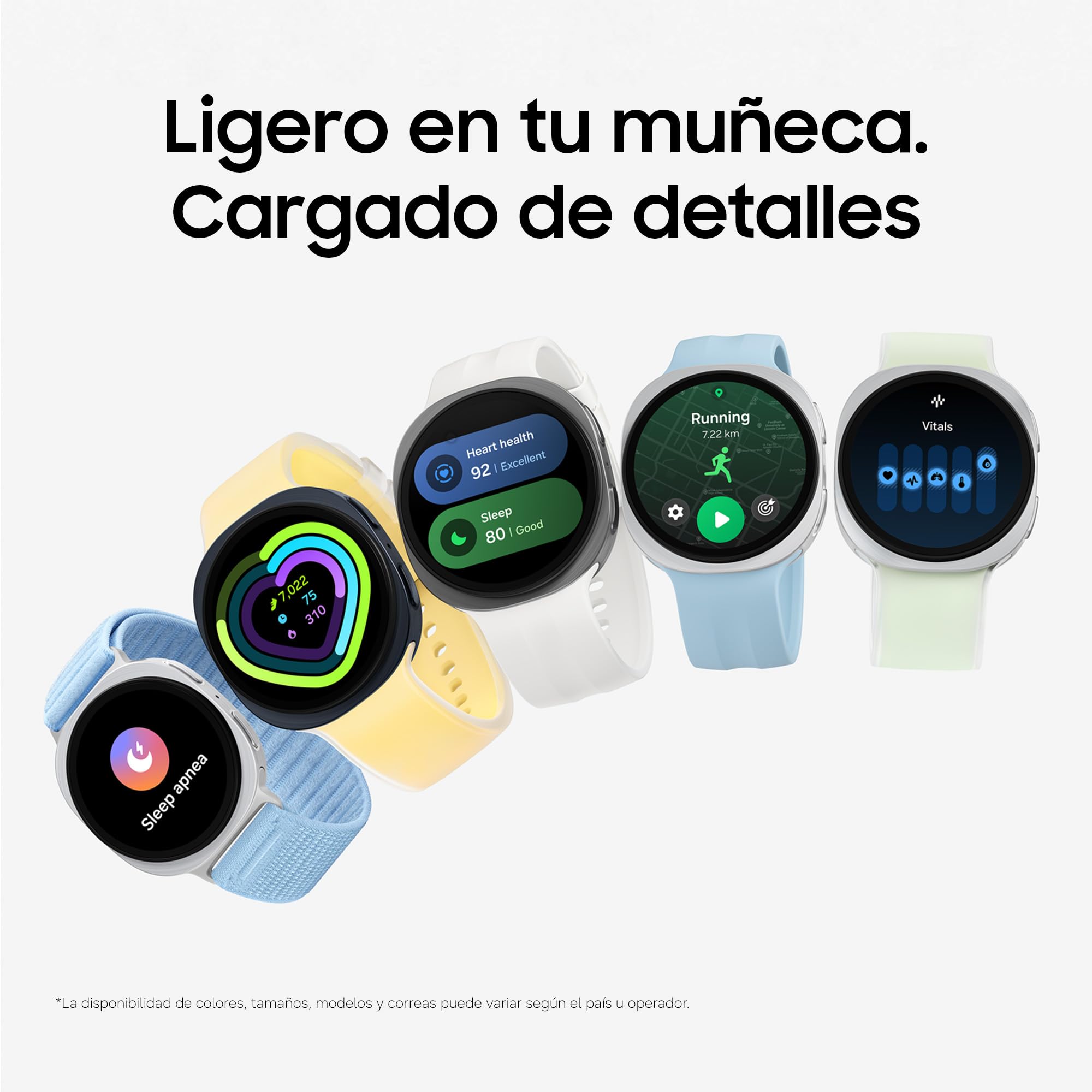Samsung Galaxy Watch9, 44mm, Bluetooth, Gris Oscuro (Versión Española) | Snapdragon Wear Elite Platform, Batería 445mAh, Asesoramiento de Salud y Sueño, Monitoreo de Salud Cardíaca, Garantía 3+1 Año