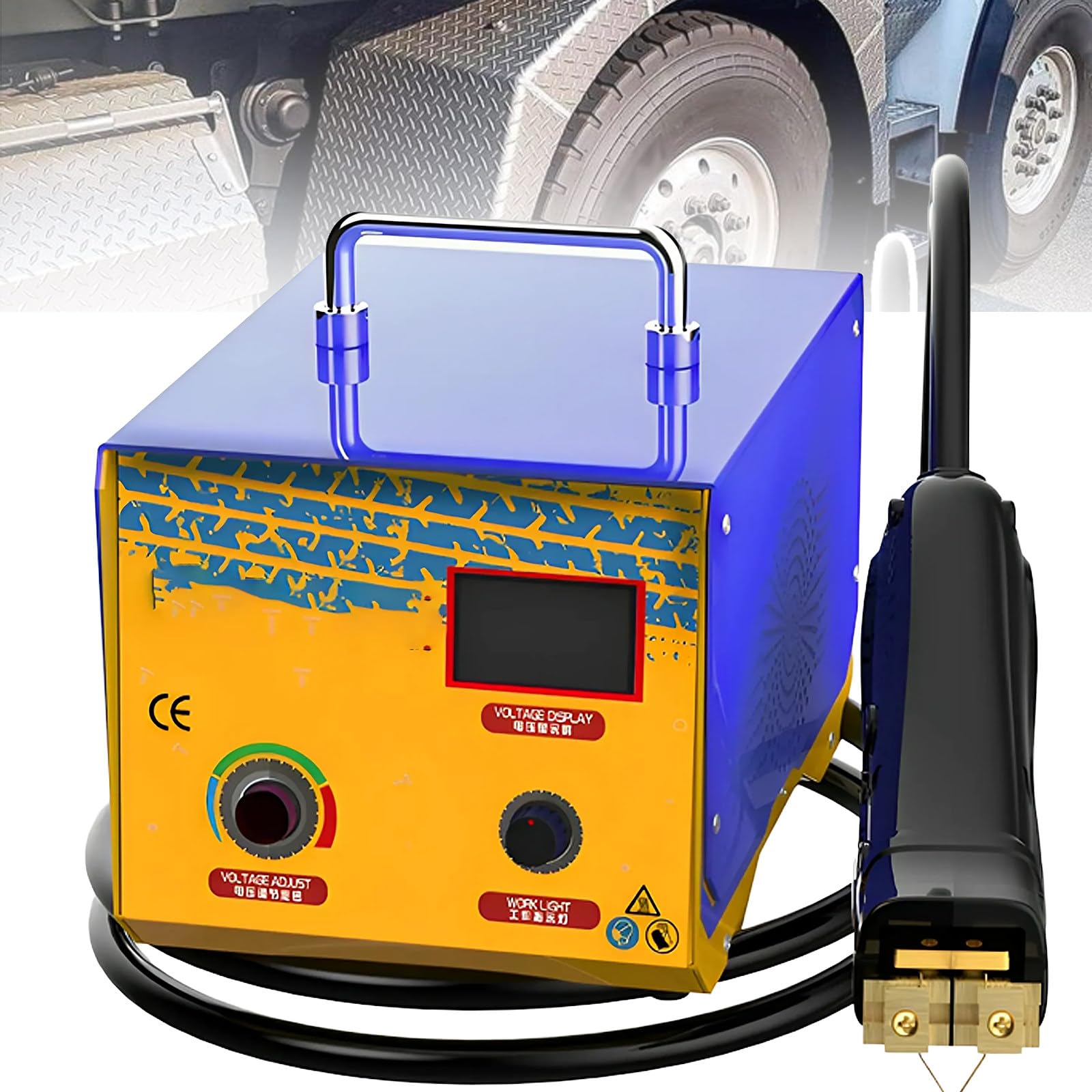 SBCGFY Tire Regroover Tool Kit, Solid Tire Grooving Machine, Rubber Tire Carver For Retreading Old Tires & Extending Tire Life