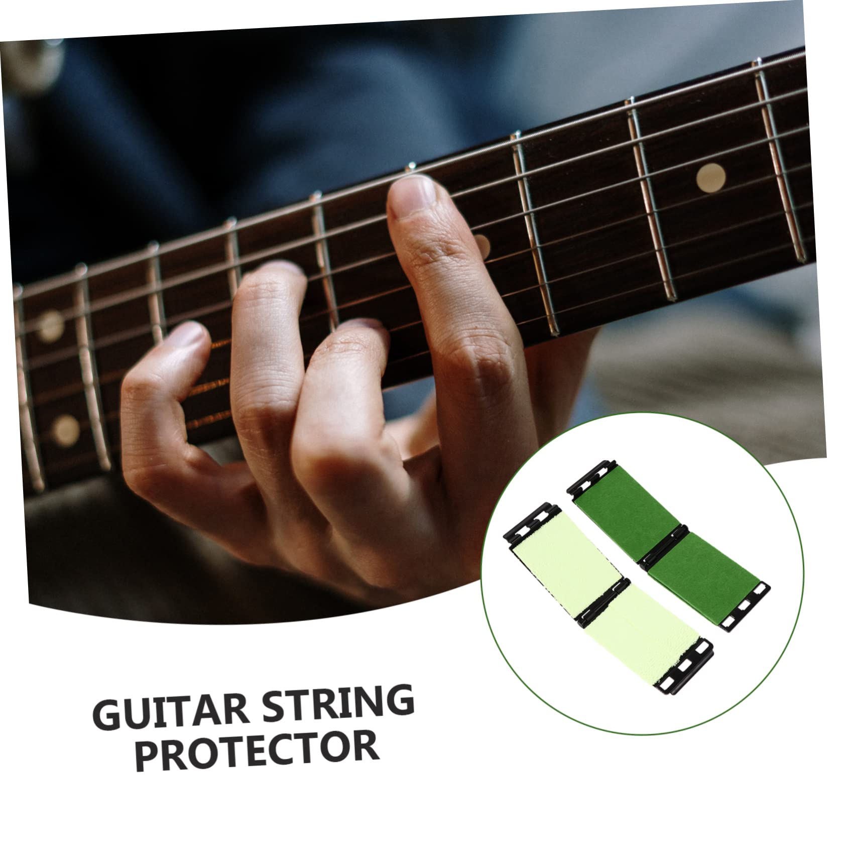 Toyvian 6piezas Limpiador De Cuerdas De Guitarra Limpiador De Diapasón y Cuerdas De Mantenimiento De Instrumentos Musicales Adecuado Para Guitarra Acústica Eléctrica Prolonga La Vida