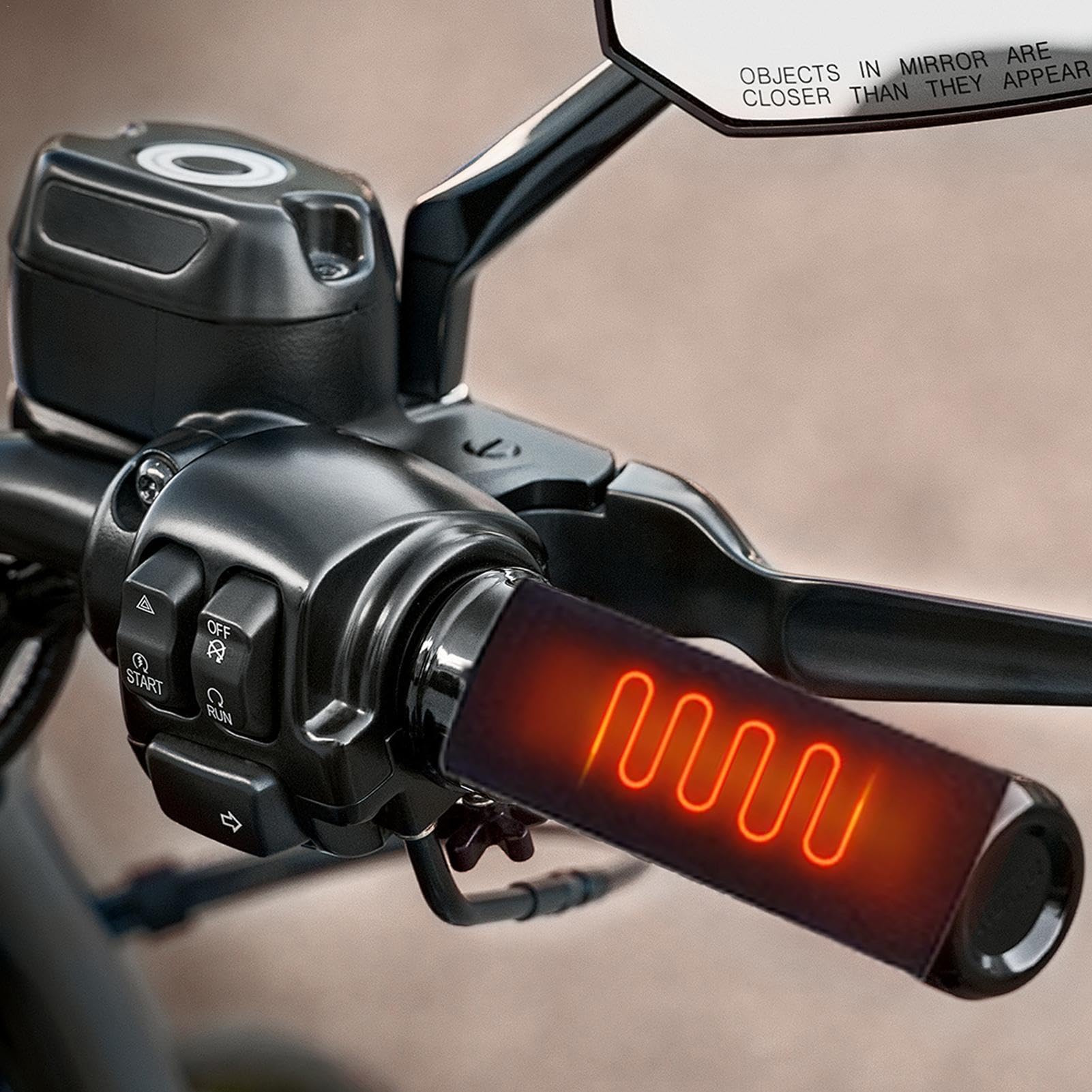 Podgrzewane Uchwyty Motocyklowe - Ogrzewanie z Regulacj? Temperatury | USB Podgrzewana Os?ona Uchwytu
