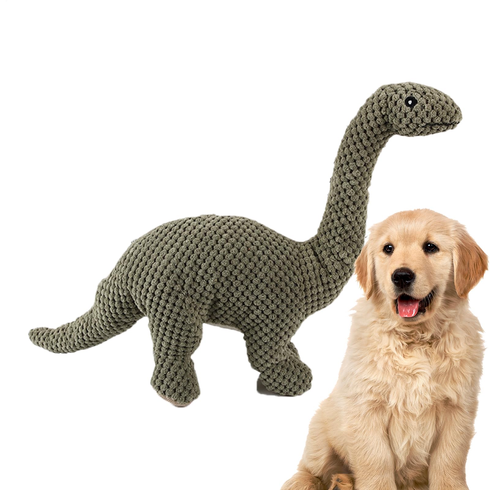 Jouet de dentition pour chiens résistant aux morsures et peluche interactive