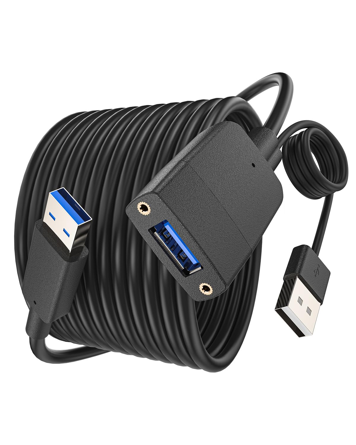 Cable de extensión USB 3.2 USB-A de fibra óptica de 10 Gbps de