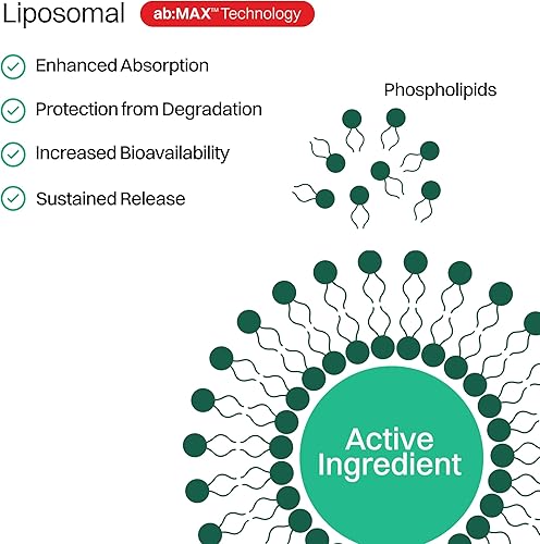 Miniatura 5 de Gomitas liposomales de vitamina C sin azúcar, 500 mg, 60 gomitas, 30 porciones, refuerzo de la inmunidad, apoyo al colágeno, antioxidante, tarro