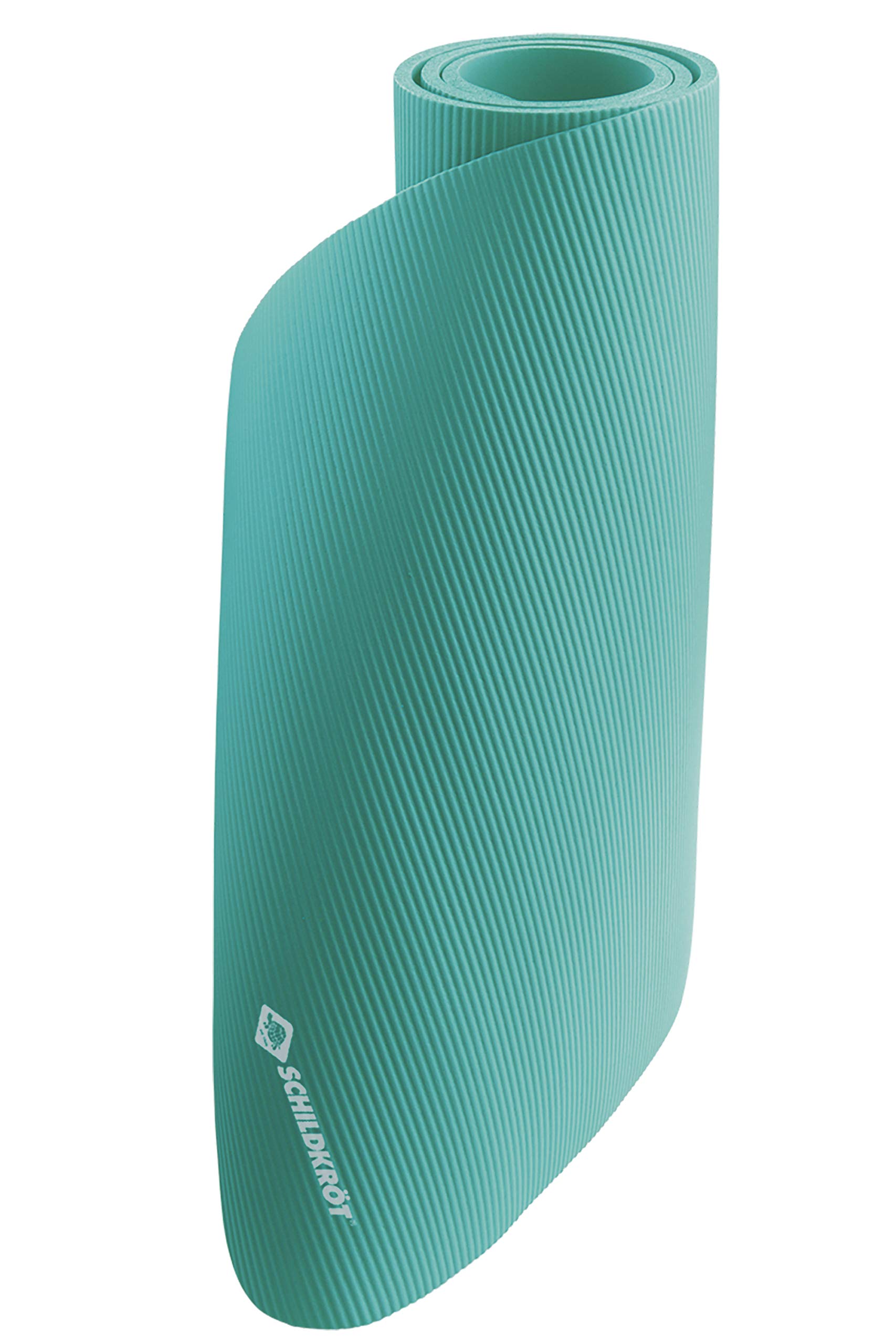 Schildkröt Fitnessmatte, 10 mm, rutschfeste Gymnastikmatte, mit Tragegurt, 183 x 61 x 1,0cm