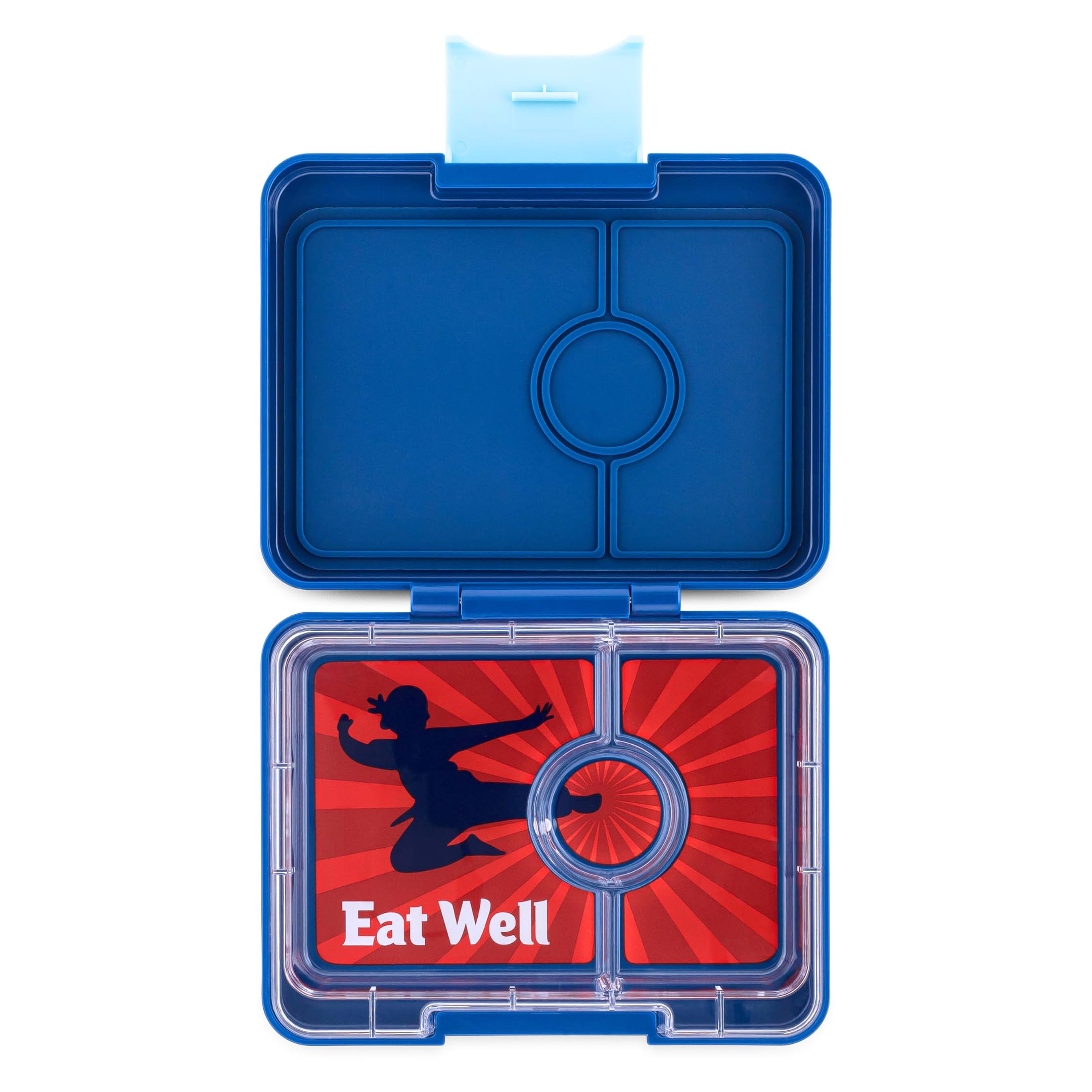 Yumbox Leakproof Snack Box - Ninja Blue Kung Fu