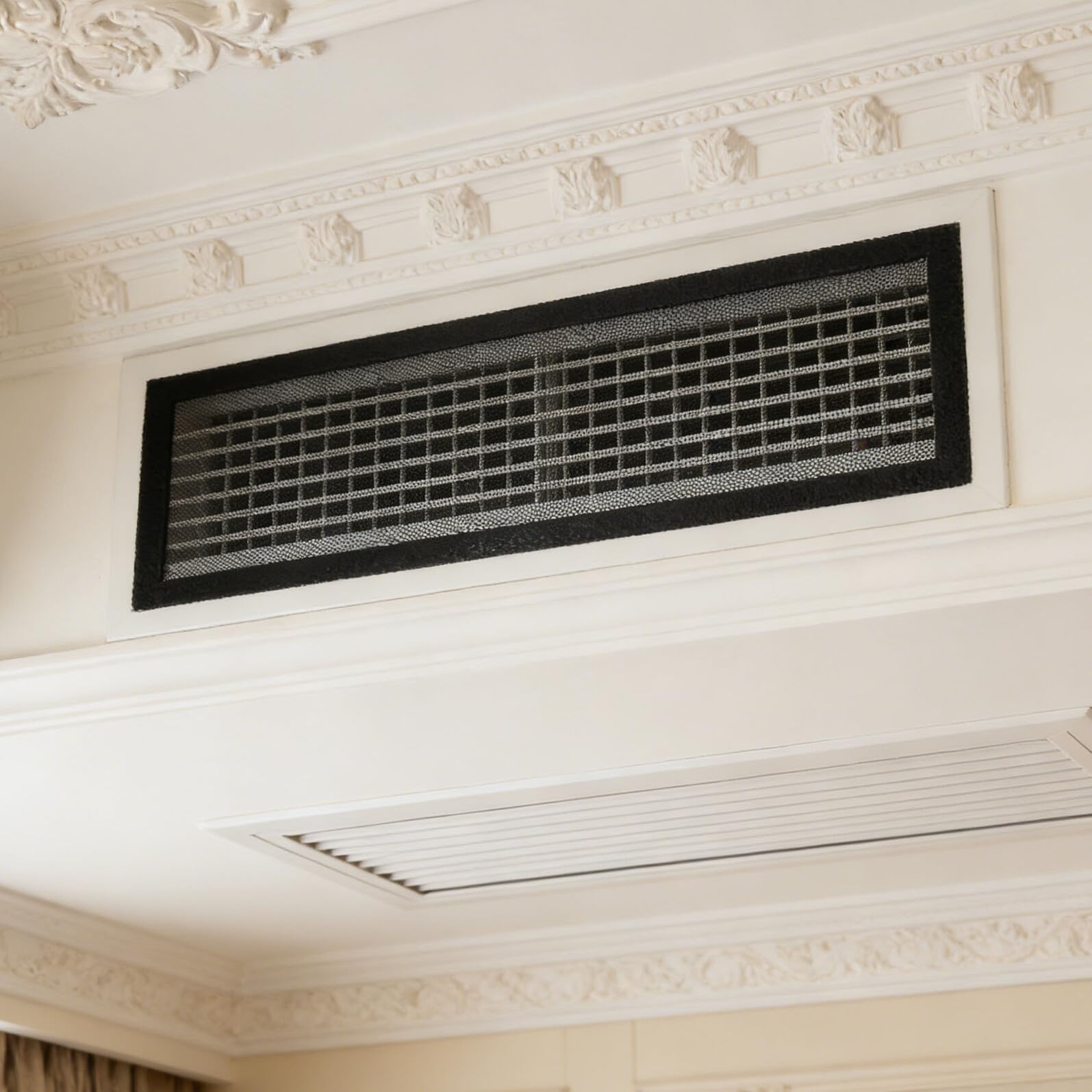Copertura Magnetica Filtro Antipolvere per Bocchette di Ventilazione a Soffitto 14x28 Cm 8 Pezzi Rete Elastica Resistente per Prese D’aria Domestiche e Impianto Hvac