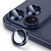Camera Lens Protector for iPhone 17 Pro Max/17 Pro, 9H Tempered Glass Individual Lens Protector, Scratch Resistant Suitable for Case, Blue