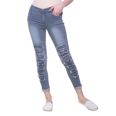Buy Pantoff Women's Slim Fit Jeans at 