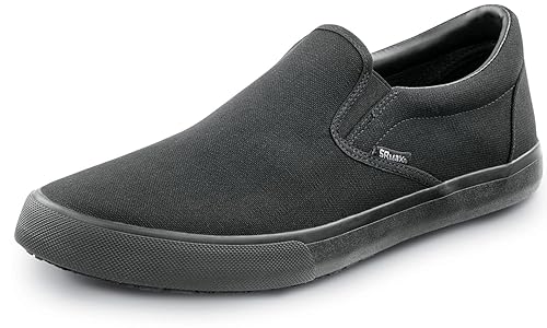 Southport, Women's, Black, Skate Style, MaxTrax Slip Resistant, Soft Toe