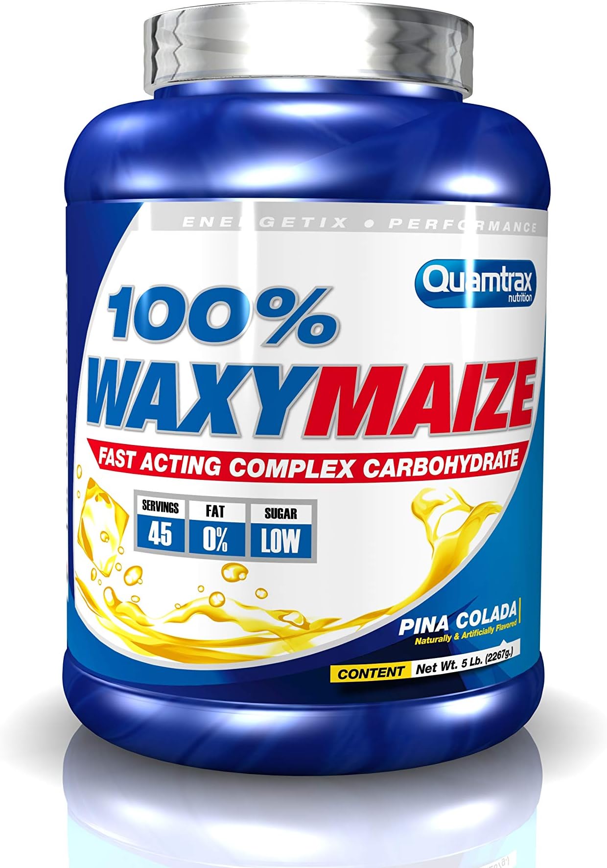 Quamtrax - 100% Amylopectin - 2.2 kg - Piña colada