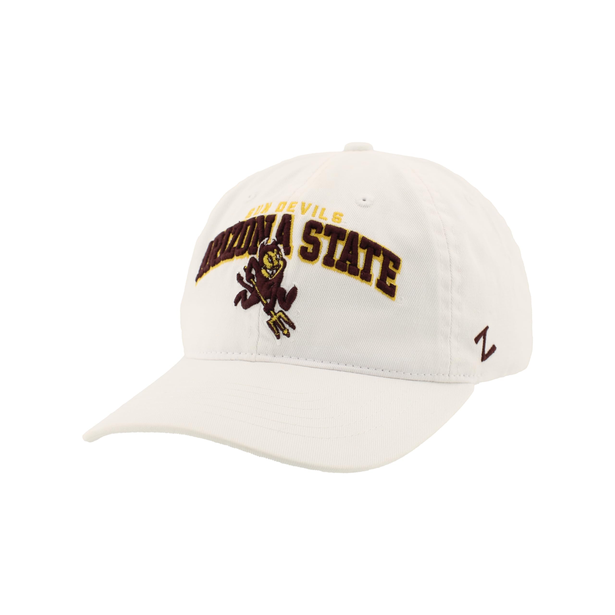 ZHATS NCAA Officially Licensed Hat Scholarship Classic White