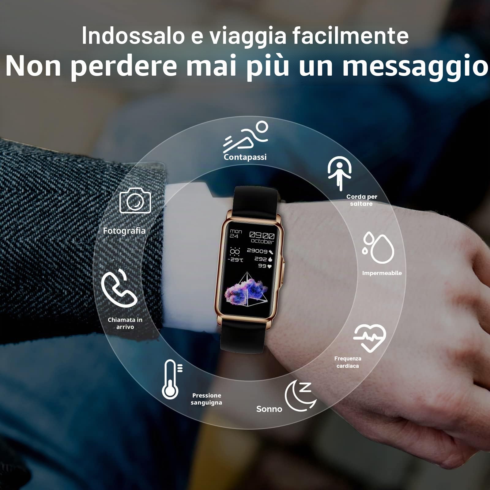 Smartwatch Donna con 124 Modalità Sportive Fitness Tracker | 1,47'' Smart Watch IP68 Impermeabile Orologio Sportivo Due Settimane Standby SpO2 Misurazione Della Frequenza Cardiaca