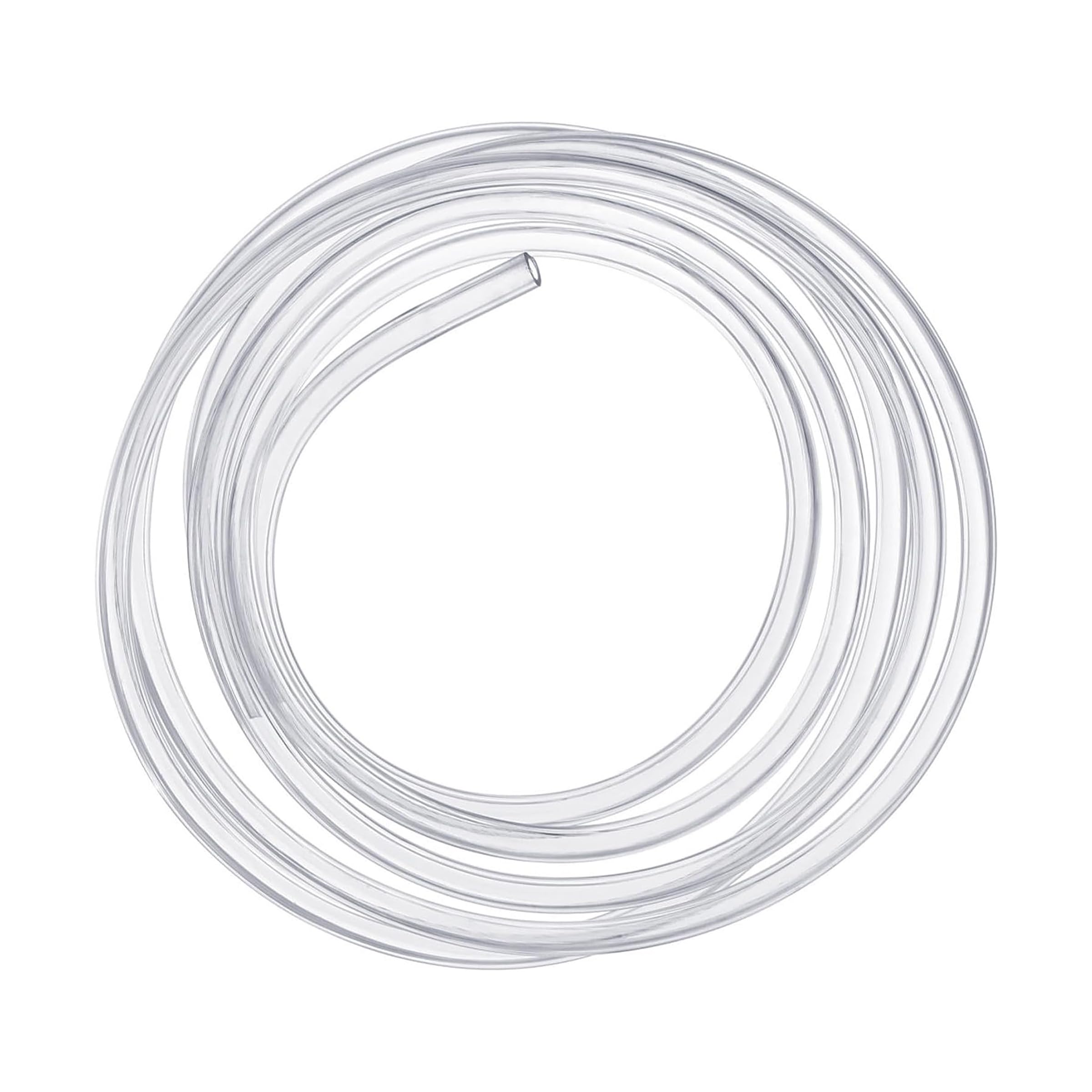 10 Metres Transparent Flexible Hose, Inner Diameter 8 mm Outer 10 mm, PVC Water and Petrol Hose, Ideal for Tank and Aquarium (10 m Ø8/10 mm)
