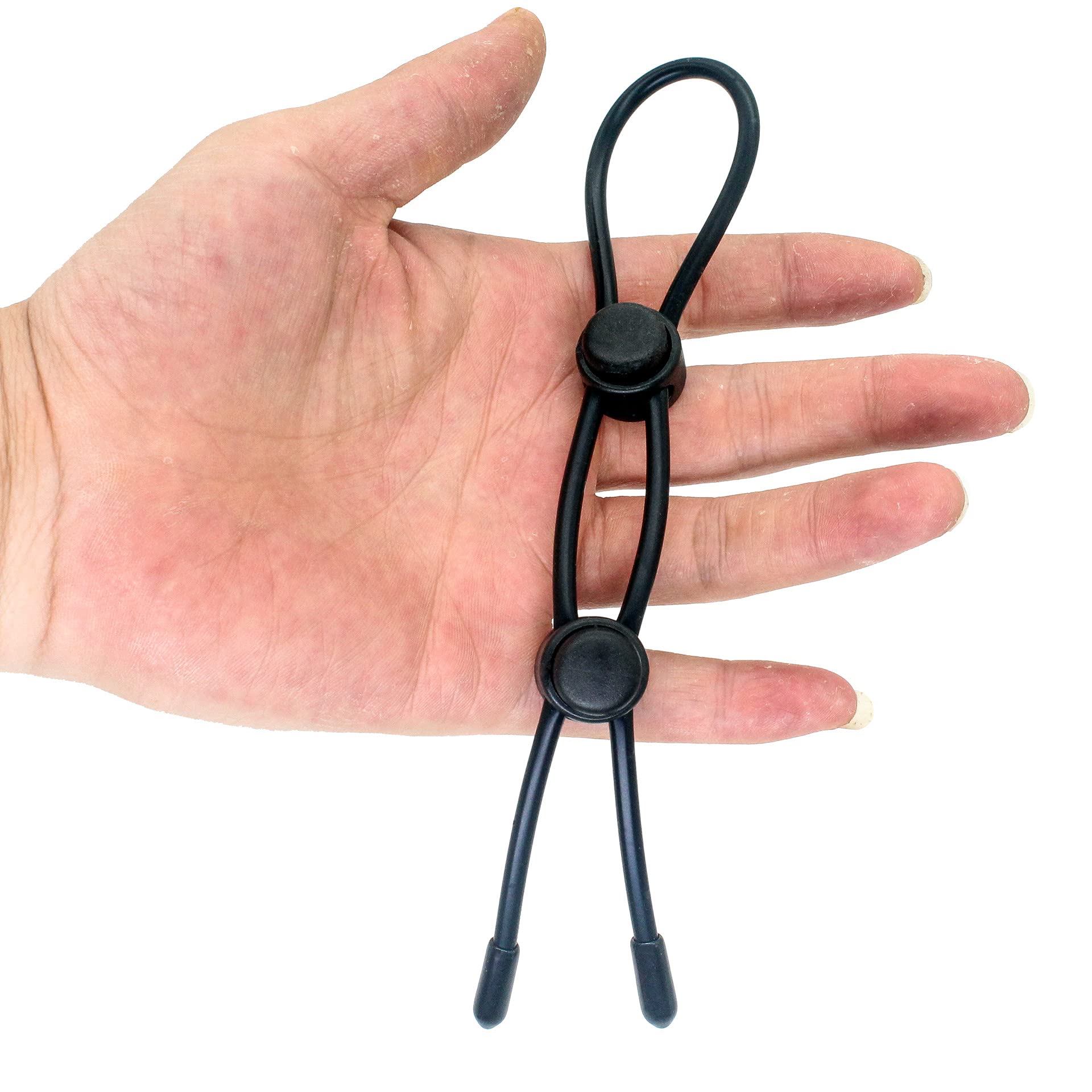 4 in 1 Bondage Set SM Silicone Cockring Testicle Ring Regolabile Ritardo Pene Anello Scroto Sesso Anello Pene Ingrandimento Giocattoli Sessuali for Uomini