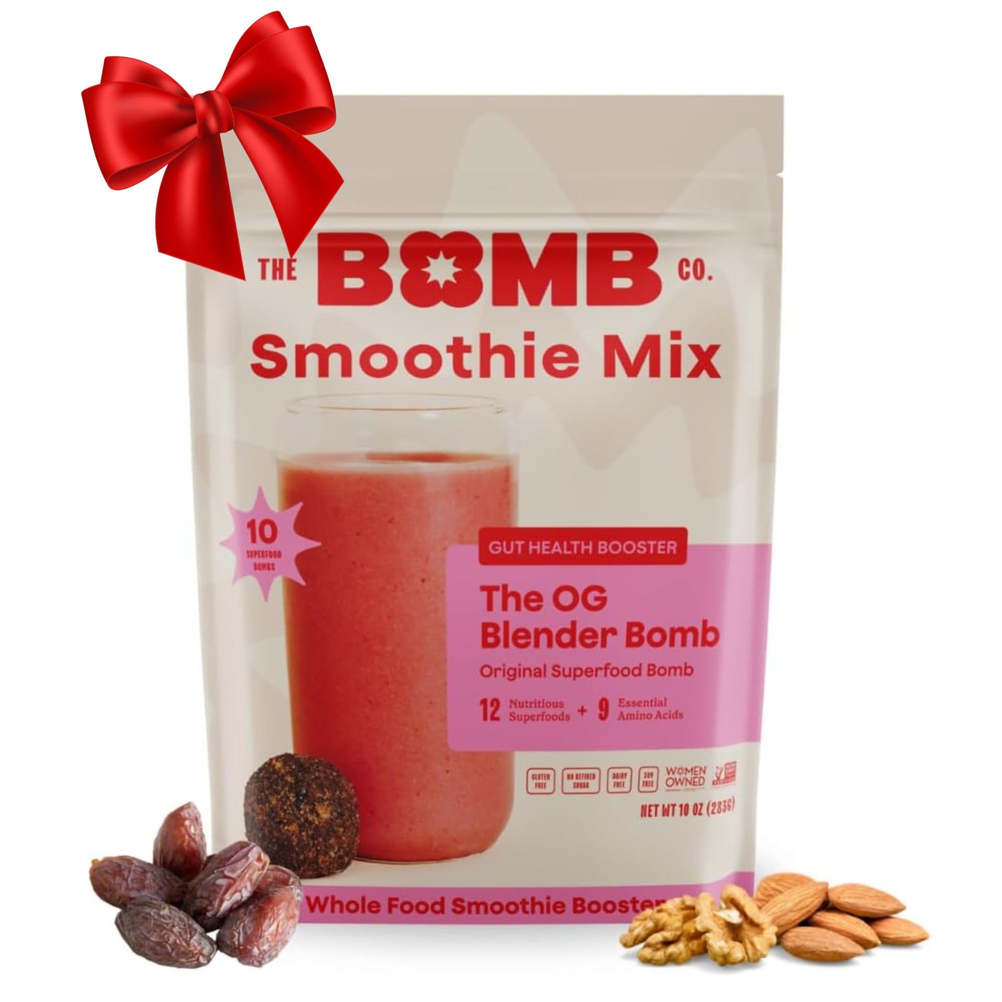 The Bomb Co Blender Bomb The OG Superfood Smoothie Mix with Chia Seeds Hemp Seeds Flax Seeds Sea