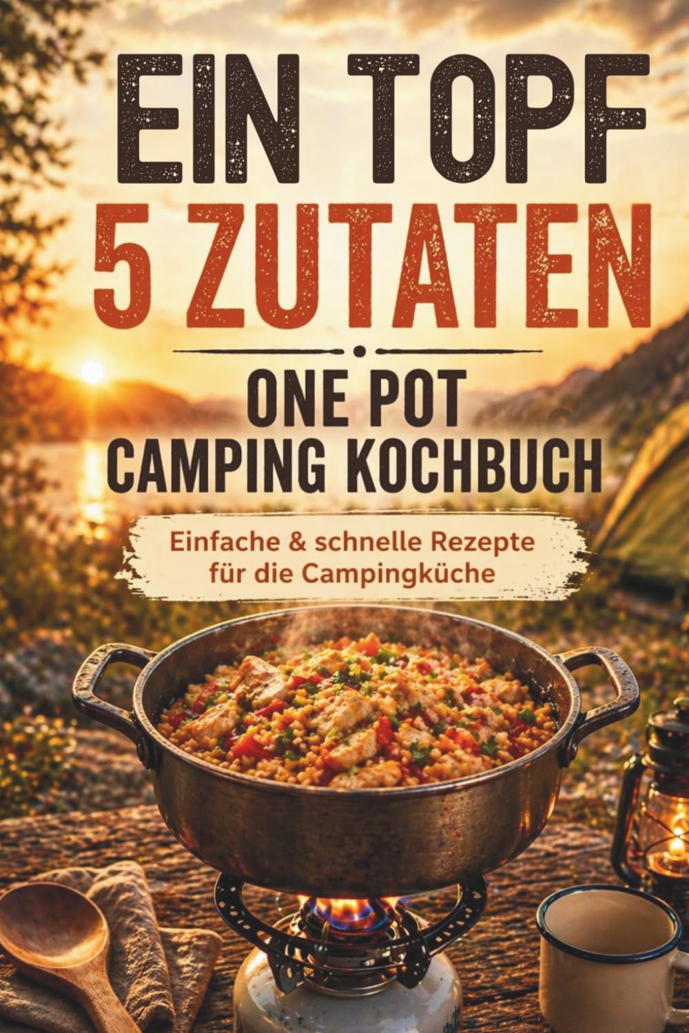 Ein Topf, 5 Zutaten – Das One Pot Camping Kochbuch: Einfache & schnelle Rezepte für die Campingküche – wenig Abwasch, maximaler Geschmack