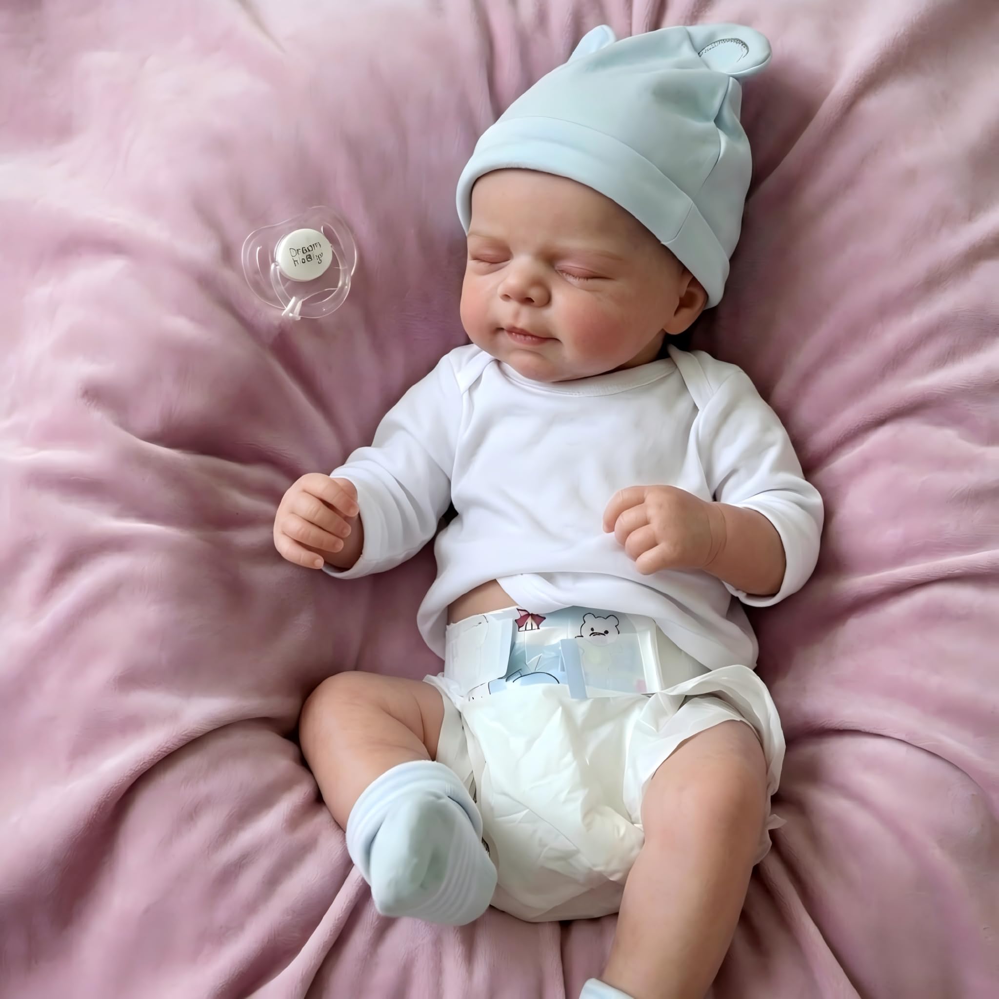 iCradle Lifelike Reborn Baby Doll 20 Inch Real Looking Weighted Reborn Girl Doll Best Birthday Set for Girls Age 3 — Amazon image 6